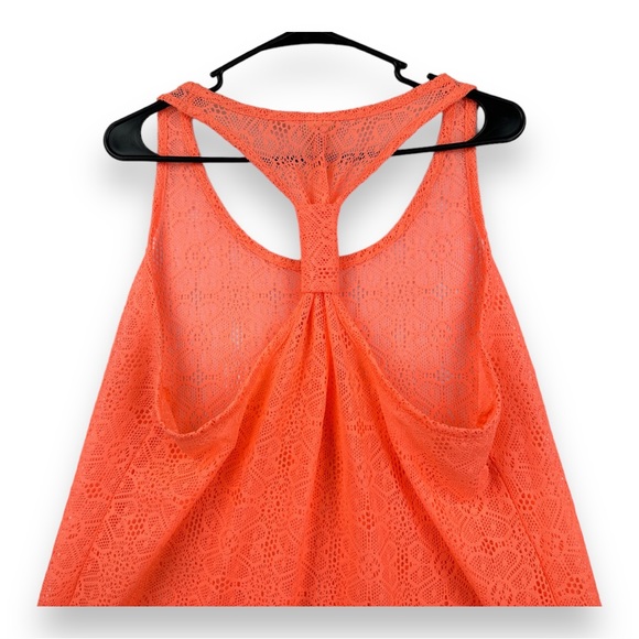 OP Peach Smoothie Lace Swim Cover-Up Dress Size XL (15-17) - Picture 5 of 9